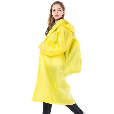 Unisex Rains Transparentny płaszcz z kapturem Lekka torba Opp w opakowaniu
