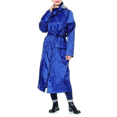 Wielokrotnego użytku damski wodoodporny płaszcz przeciwdeszczowy z kapturem SGS