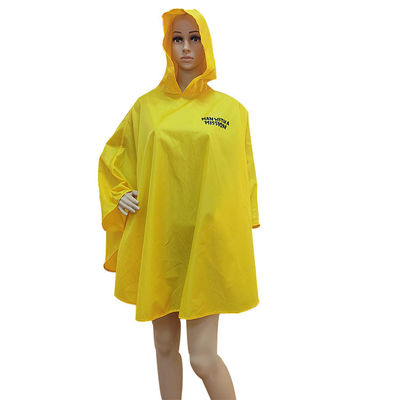 Wodoodporny płaszcz przeciwdeszczowy TPU, całoroczny żółty płaszcz przeciwdeszczowy Poncho do wspinaczki