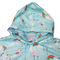 75 * 56 cm Wodoodporny płaszcz przeciwdeszczowy dla dzieci, długi wodoodporny płaszcz dla dzieci PEVA