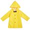 Żółty wodoodporny płaszcz przeciwdeszczowy dla dzieci z kapturem Oddychający dostępny OEM