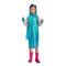 ODM Transparentny płaszcz przeciwdeszczowy dla dzieci o grubości 0,25 mm Przezroczysta kurtka przeciwdeszczowa z kapturem