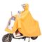 Jazda motocyklem Podwójny rower Wodoodporny żółty poncho przeciwdeszczowe