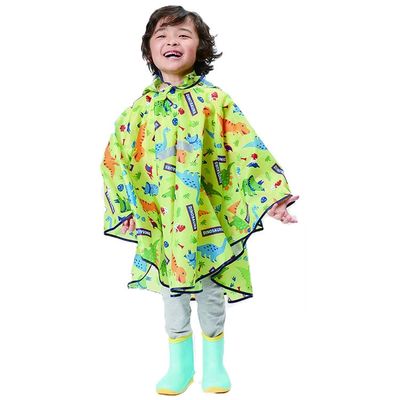 Wielozadaniowy płaszcz przeciwdeszczowy dla dzieci, poliester PVC dla dzieci Ponczo przeciwdeszczowe dla dzieci